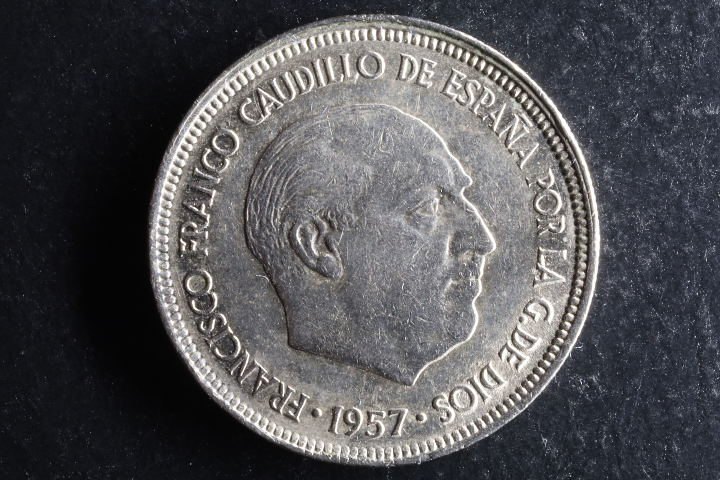 MONEDA FRANCO 5 PESETAS 1957 *75 - BC 