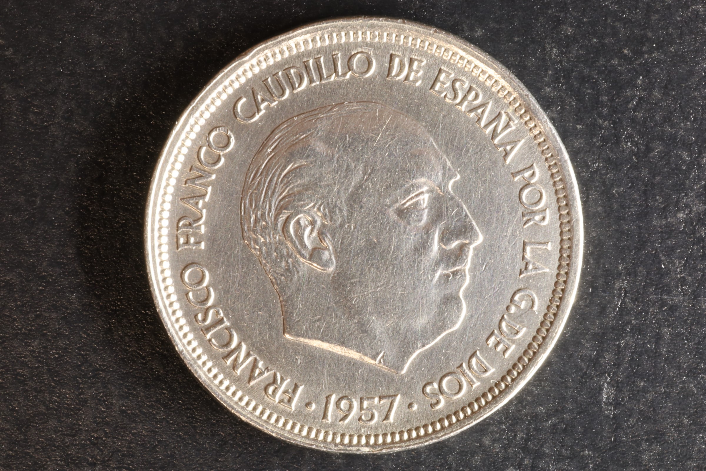 MONEDA FRANCO 50 PESETAS 1957 *58 - BC 