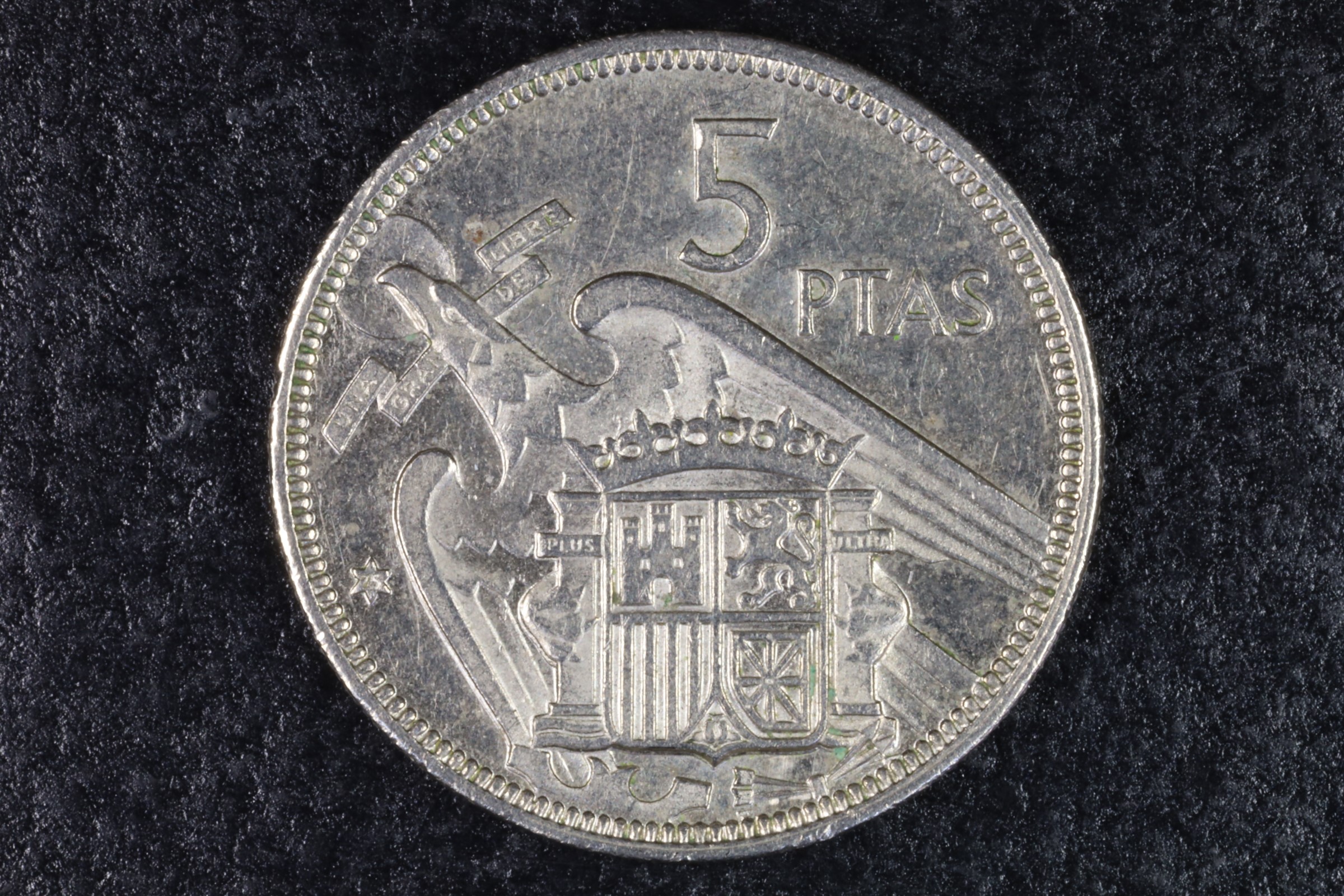 MONEDA FRANCO 5 PESETAS. 1957 *75 - BC