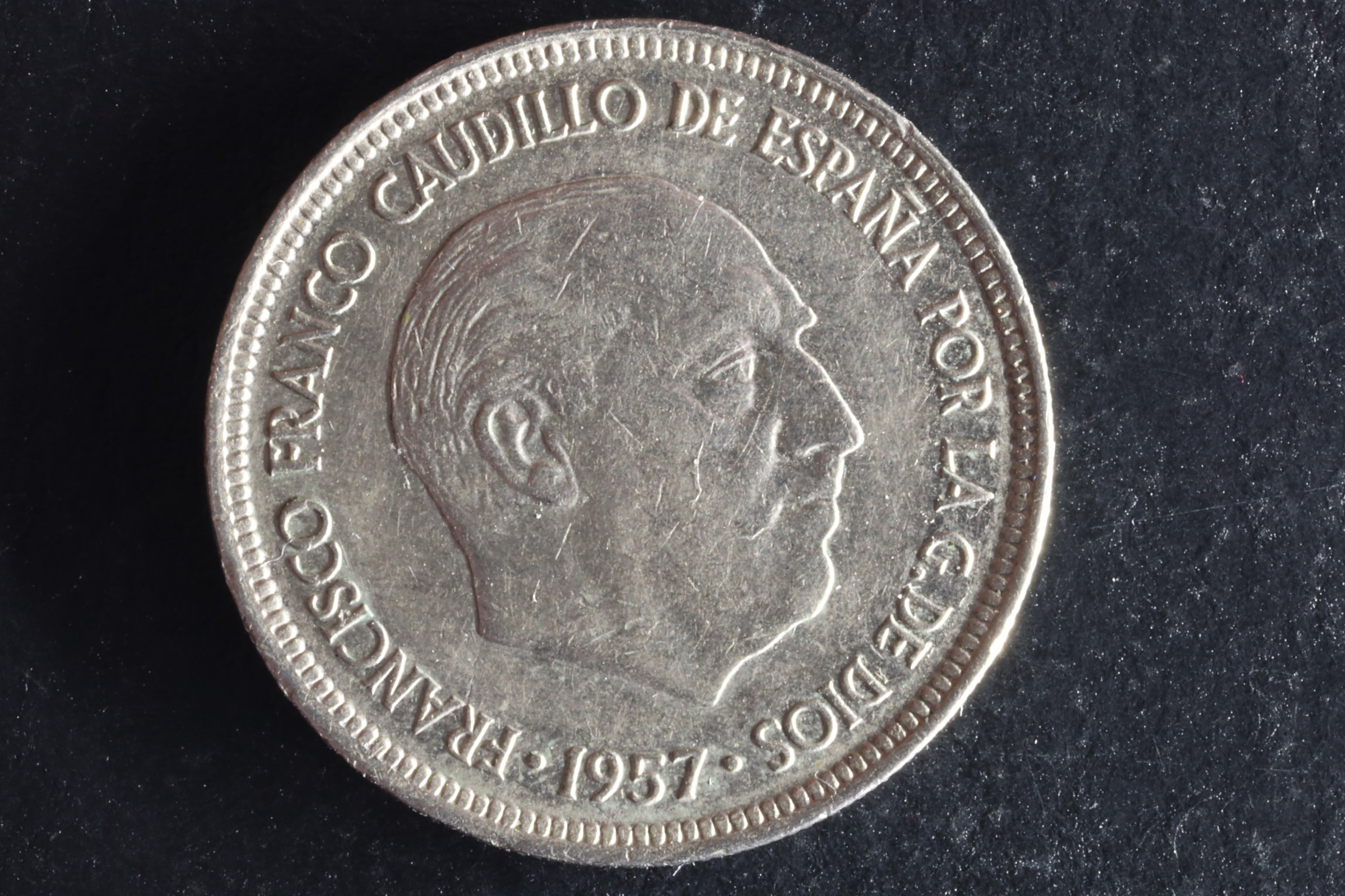 MONEDA FRANCO 5 PESETAS 1957 *75 - BC (t)