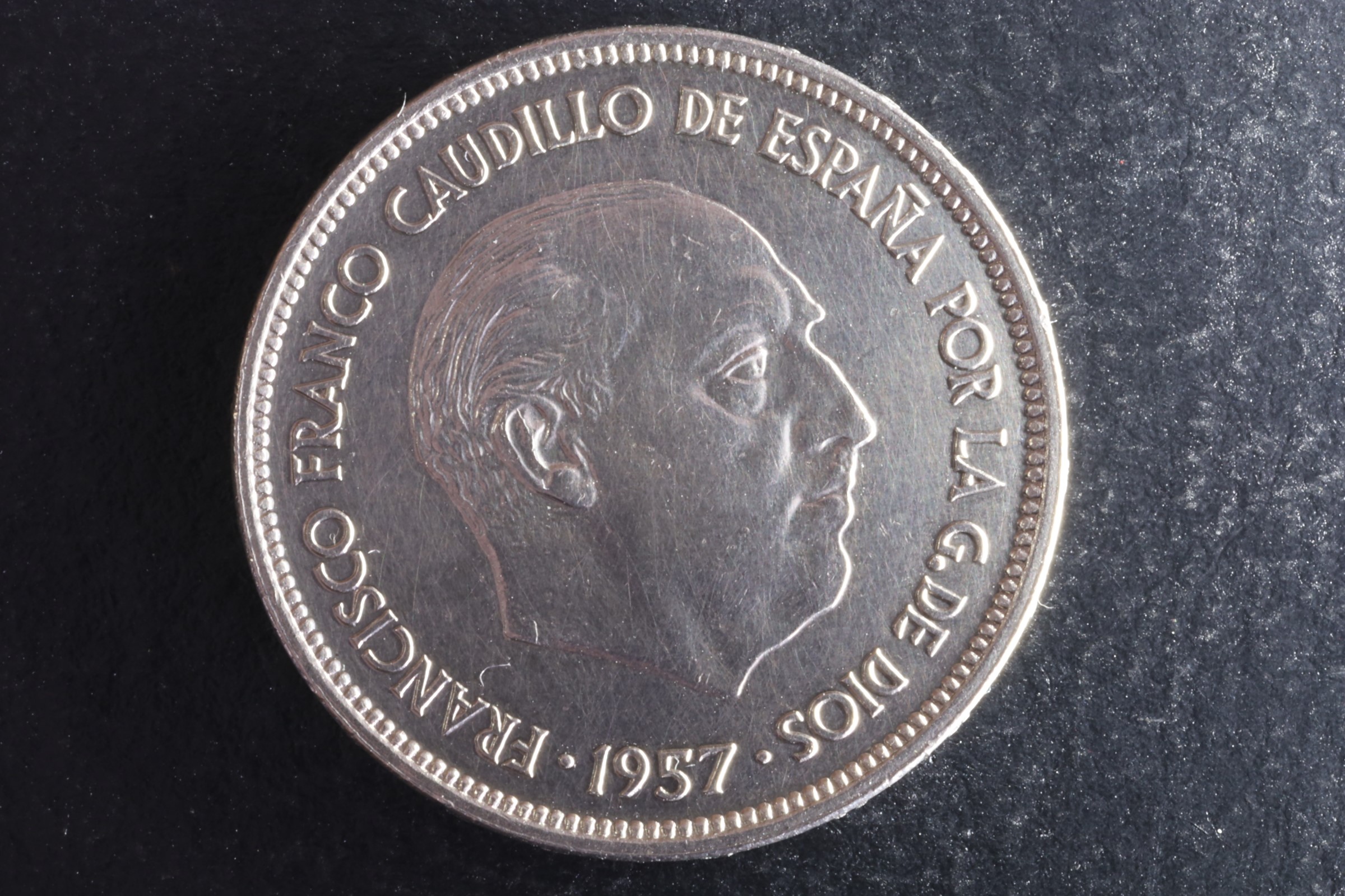 MONEDA FRANCO 25 PESETAS 1957 *72 - SC (t) 