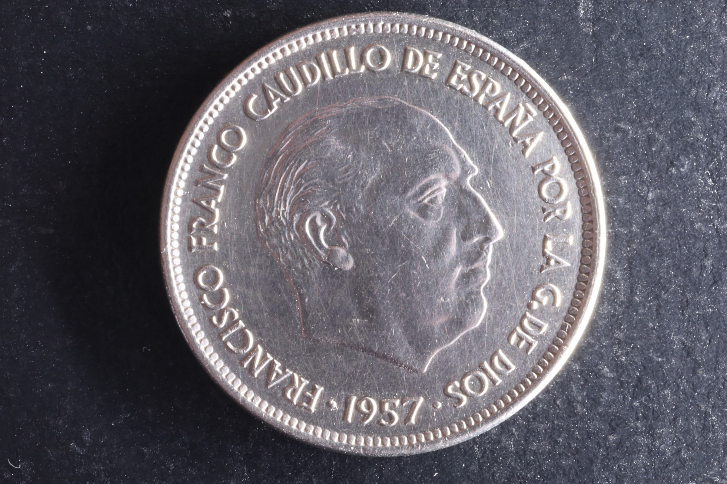 MONEDA FRANCO 25 PESETAS 1957 *70 - SC (t)