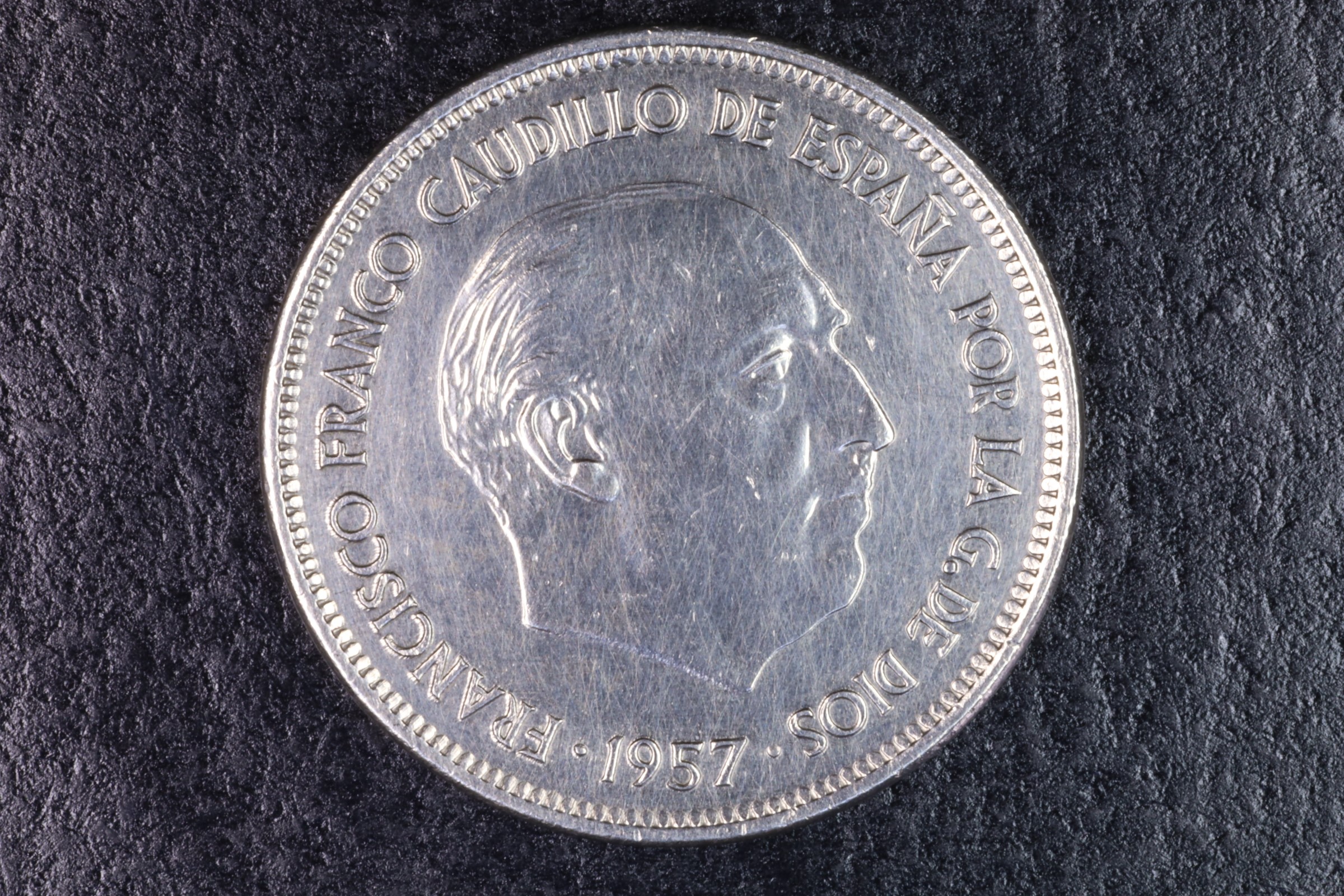 MONEDA FRANCO 25 PESETAS 1957 *70 - SC (t)