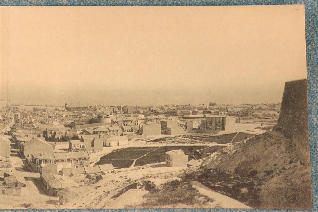 POSTAL CUÁDRUPLE ALICANTE. VISTA PANORÁMICA. (t)