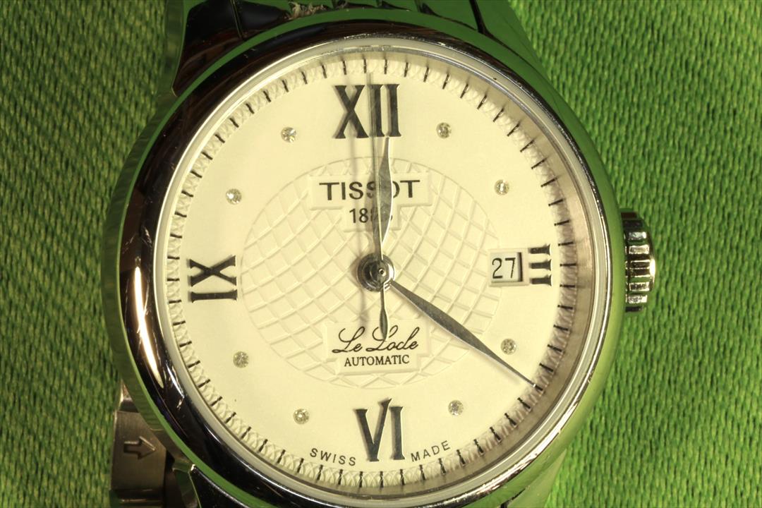 RELOJ DE MUÑECA TISSOT. AUTOMÁTICO. DIAMANTES. (t)