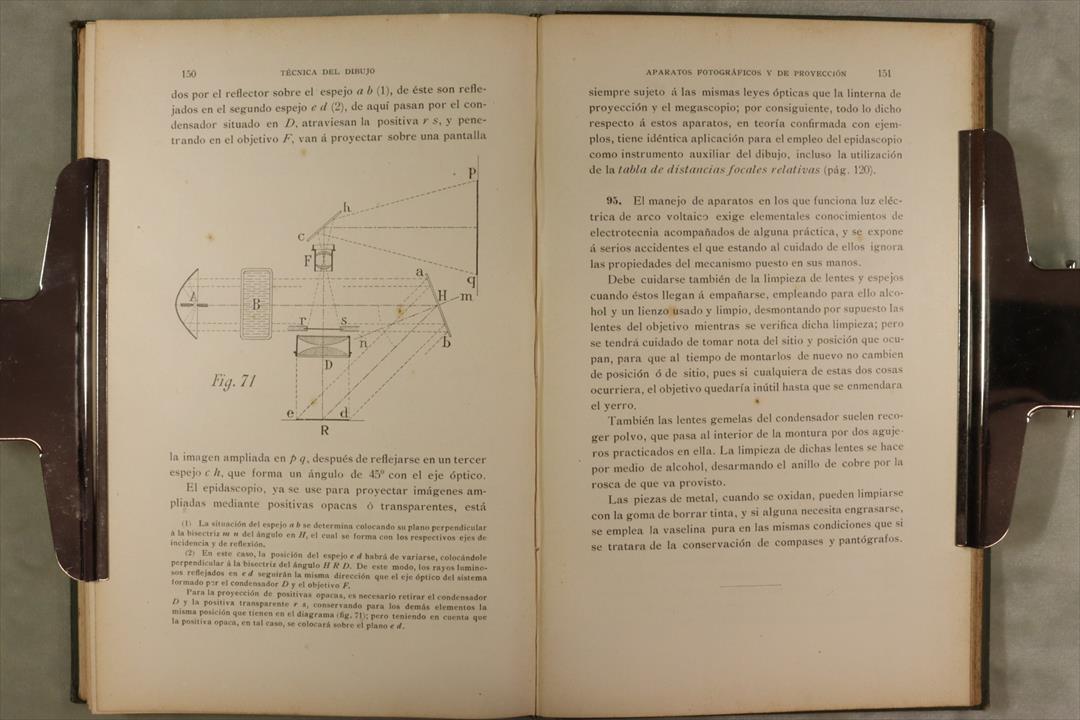 TÉCNICA DEL DIBUJO. A. COMMELERÁN. 1908. (t)