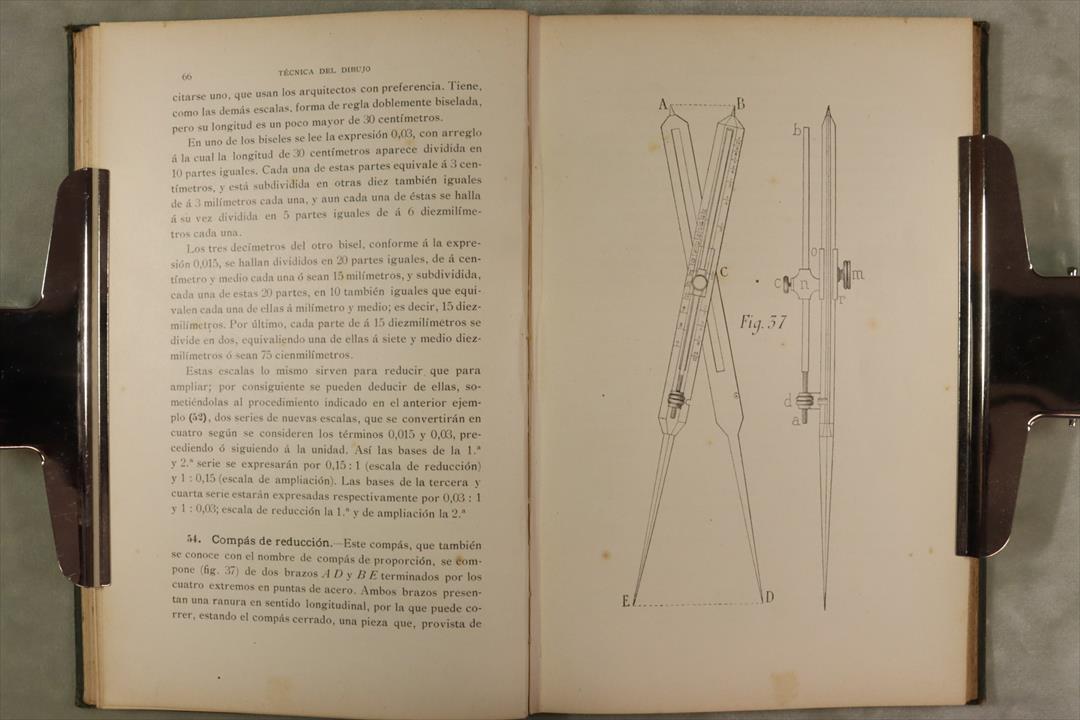 TÉCNICA DEL DIBUJO. A. COMMELERÁN. 1908. (t)