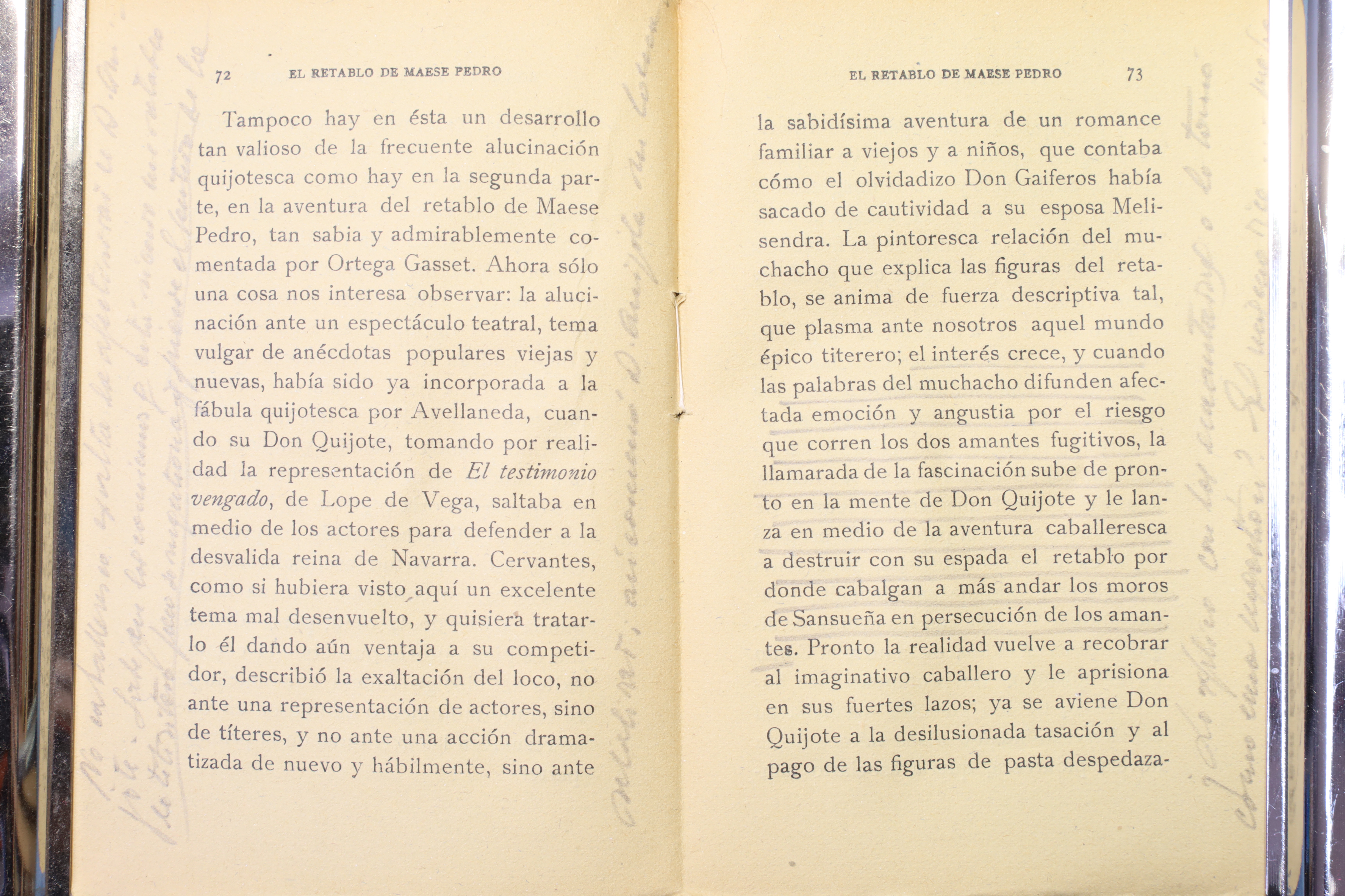 UN ASPECTO DE LA ELABORACIÓN DEL ''QUIJOTE''. 1924