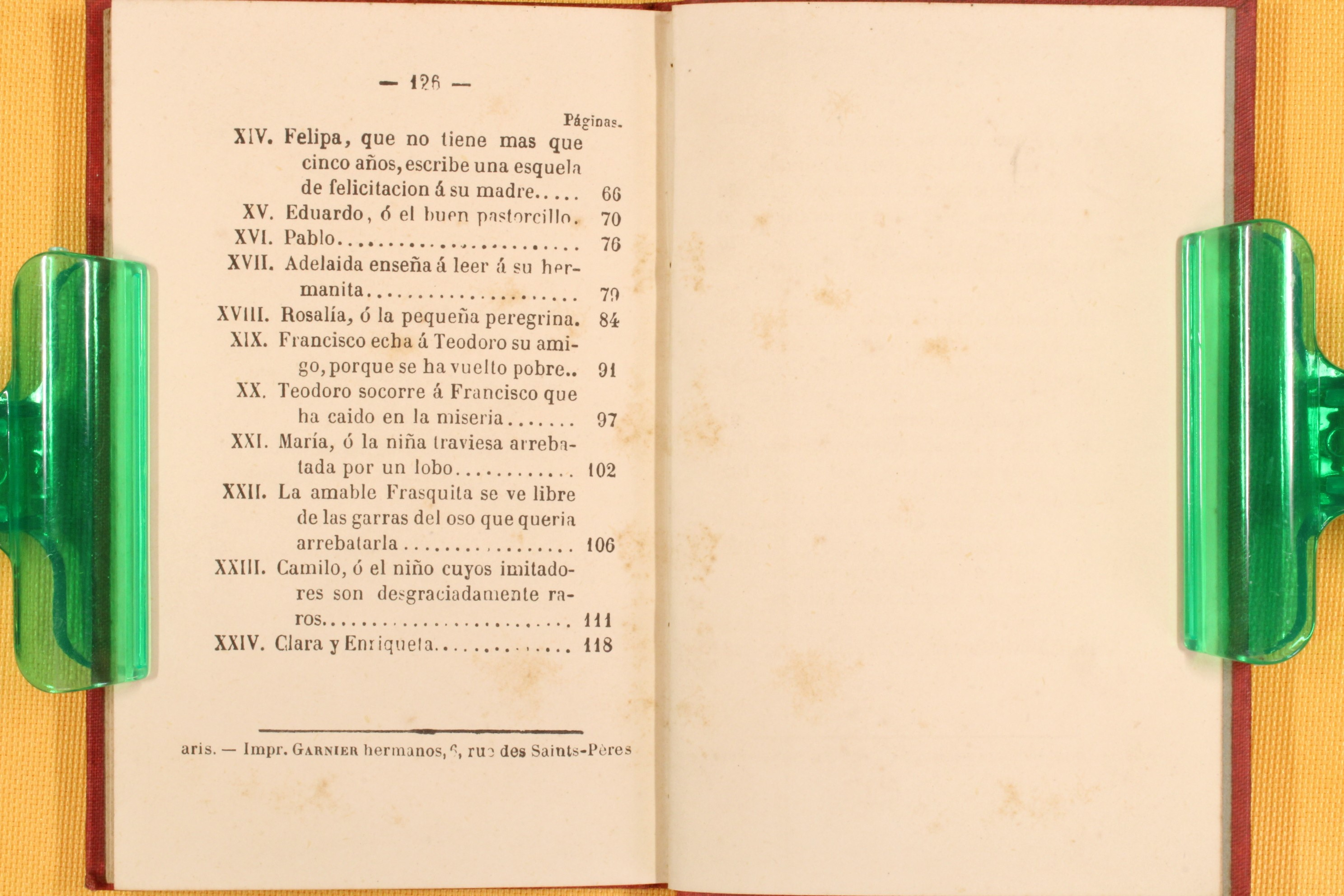 Mini Libro Cuentecitos. Renneville. París. 1893