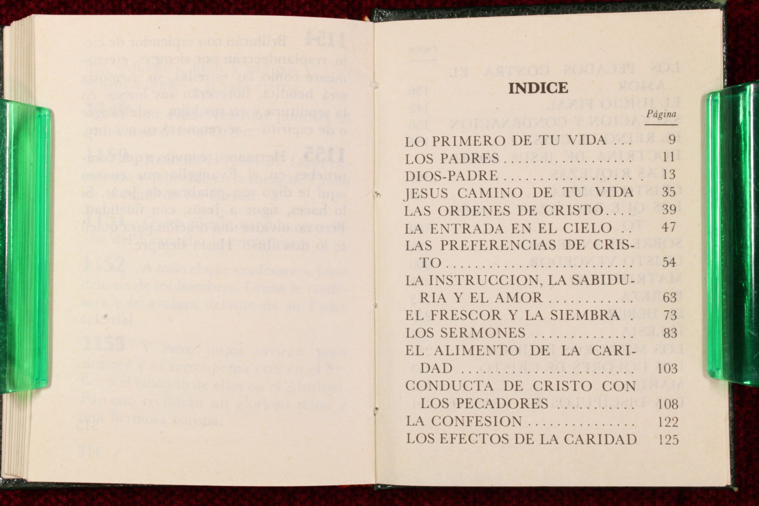 Mini Libro Mensaje. José Hijas Palacio. 1964