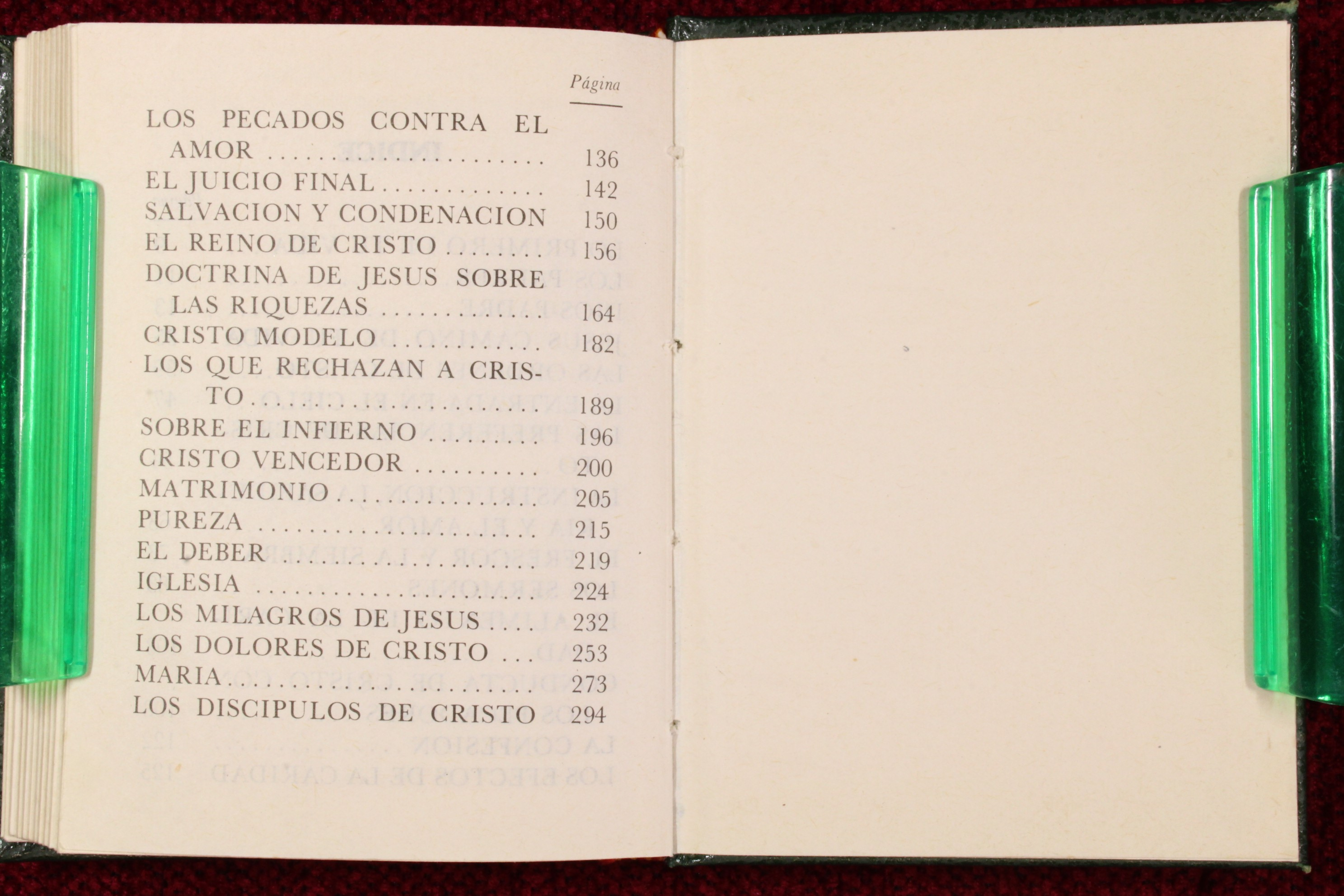 Mini Libro Mensaje. José Hijas Palacio. 1964